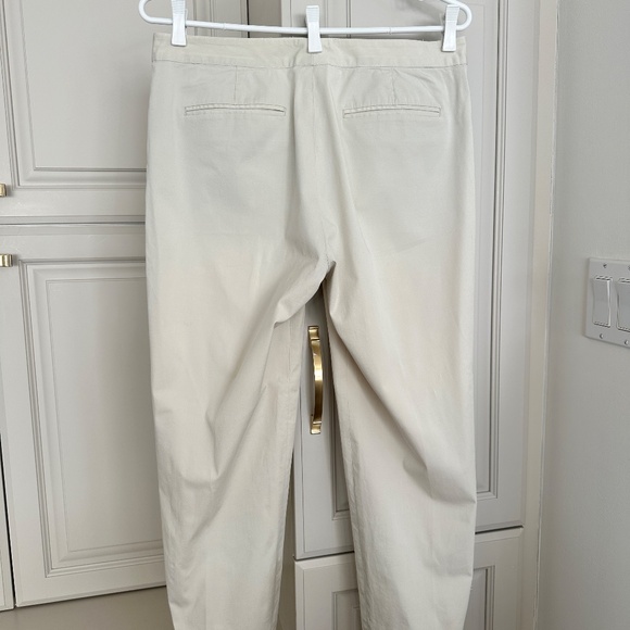 DKNY Womens Stretch Cotton Pants 10 with Hem Width Adjustment Detail NICE! - Picture 12 of 13